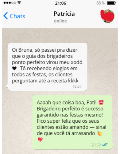 Depoimento 5 - Print WhatsApp